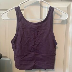 Lululemon Athletica Deep Purple align high neck Tank Top